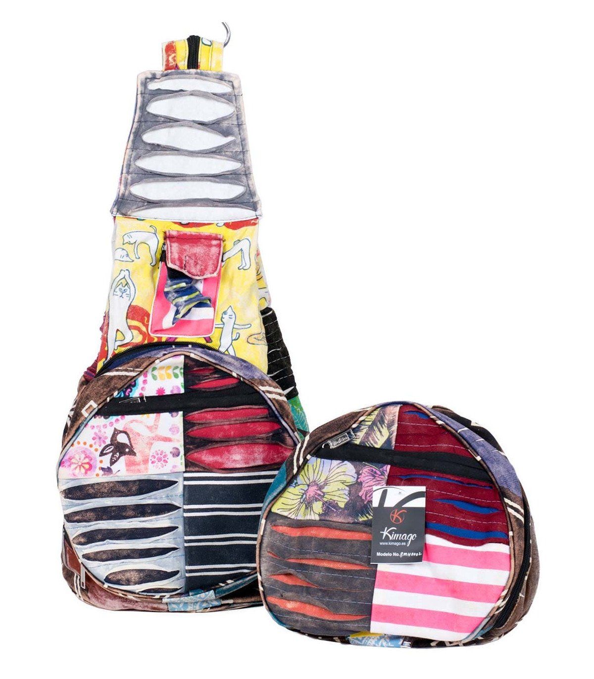Mochila Patchwork - Kimago Bolsos